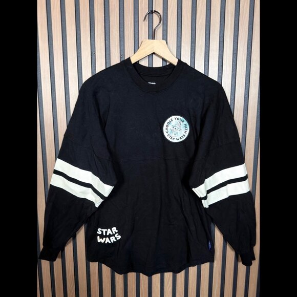 Disney Star Wars Spirit Jersey XS Mens Black Grogu Choose Your Path